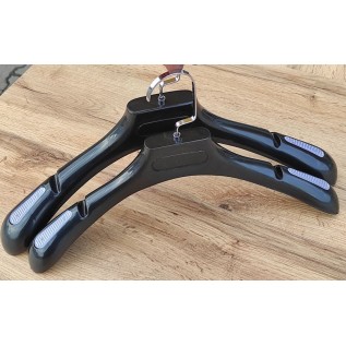 Плечики з шир. плечем (глянцева з протектором) 44х4см. коробка 200шт.